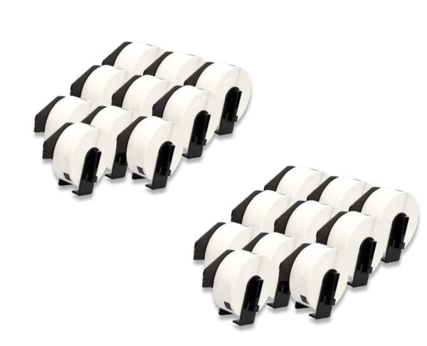 20x Labeletiketten - Alternatief voor Brother DK-11201 - 400 Stuks