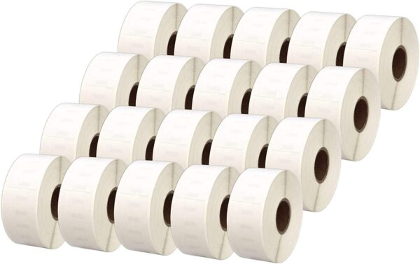 20x Dymo 99010/S0722370 Compatibele Labels (2600 stuks)