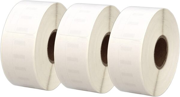 3X Dymo 11352 - Compatibele Labels - Wit - 1500 Labels - 25mm x 54mm