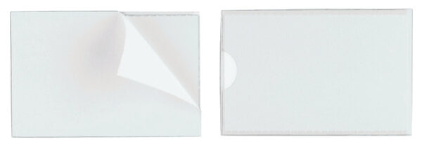 Etikethouder Durable pocketfix 60x150mm zelfklevend 10 stuks