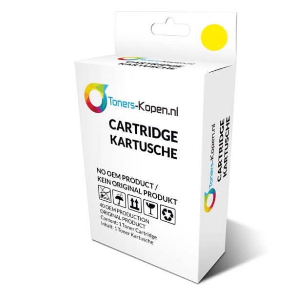 Huismerk Inktcartridge voor Epson T0484 - Geel, 20 ml, Hoogwaardige Kwaliteit