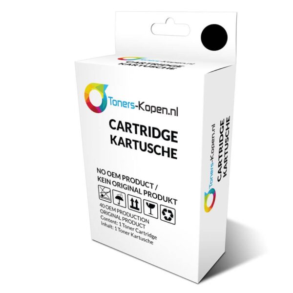 Compatibele Canon PGI 35 Zwart-Wit Inkt Cartridge - Wit Label (20 ml)